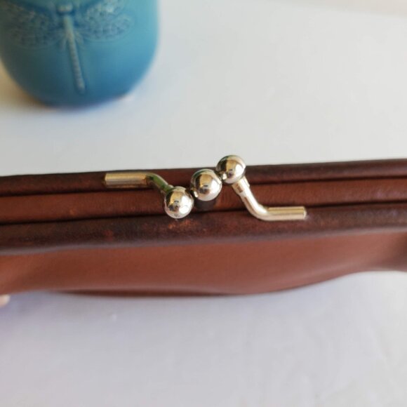 EUC Vintage Coach Double Change Purse (#6906) in British Tan - Picture 15 of 15